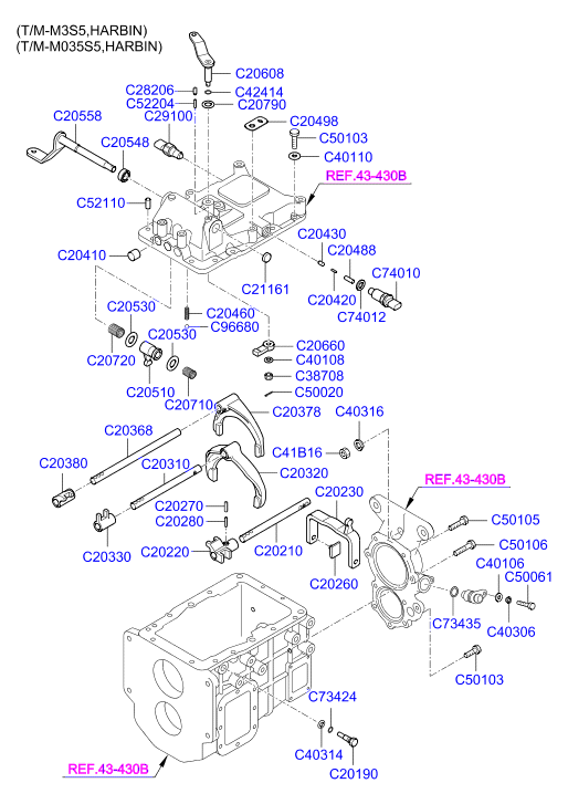 PROPELLER SHAFT (CENTER)