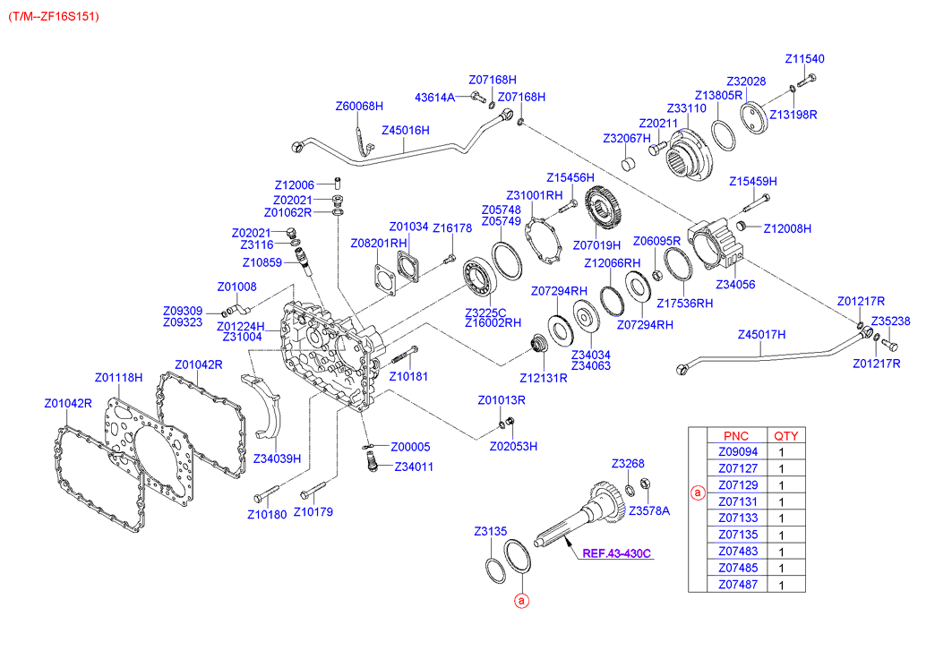 PROPELLER SHAFT (TANDEM)