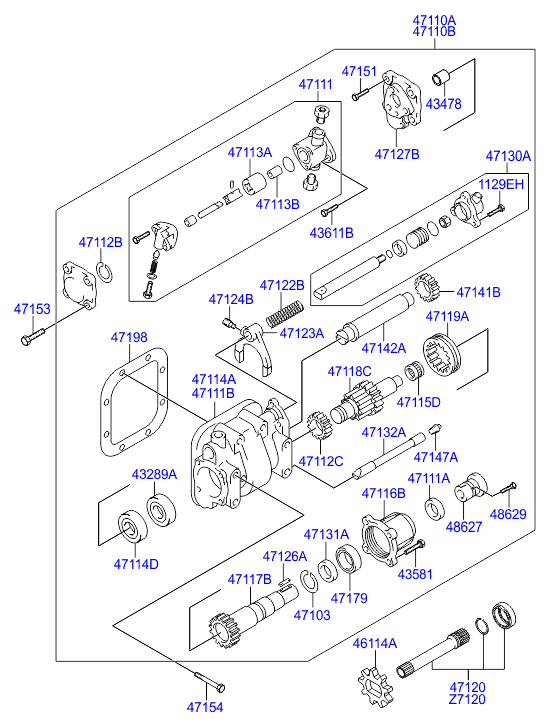 PROPELLER SHAFT (TANDEM)