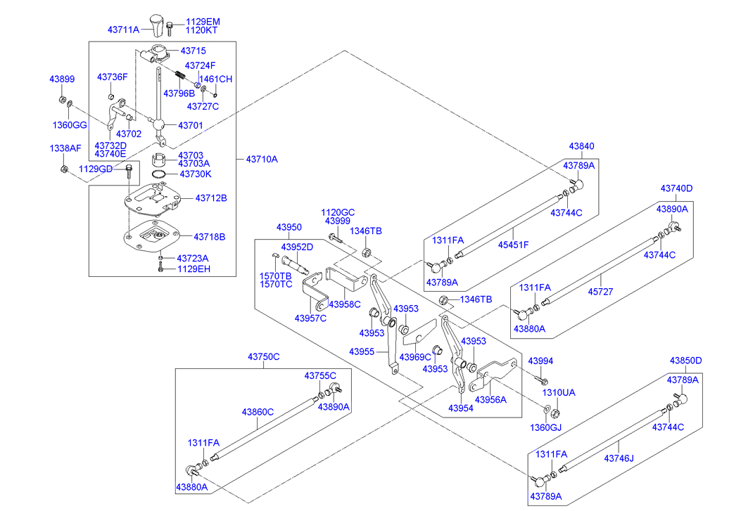 PROPELLER SHAFT (TANDEM)