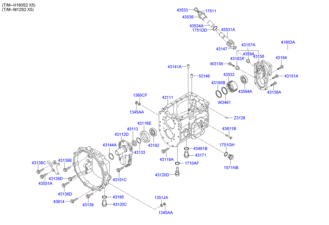 PROPELLER SHAFT (TANDEM)