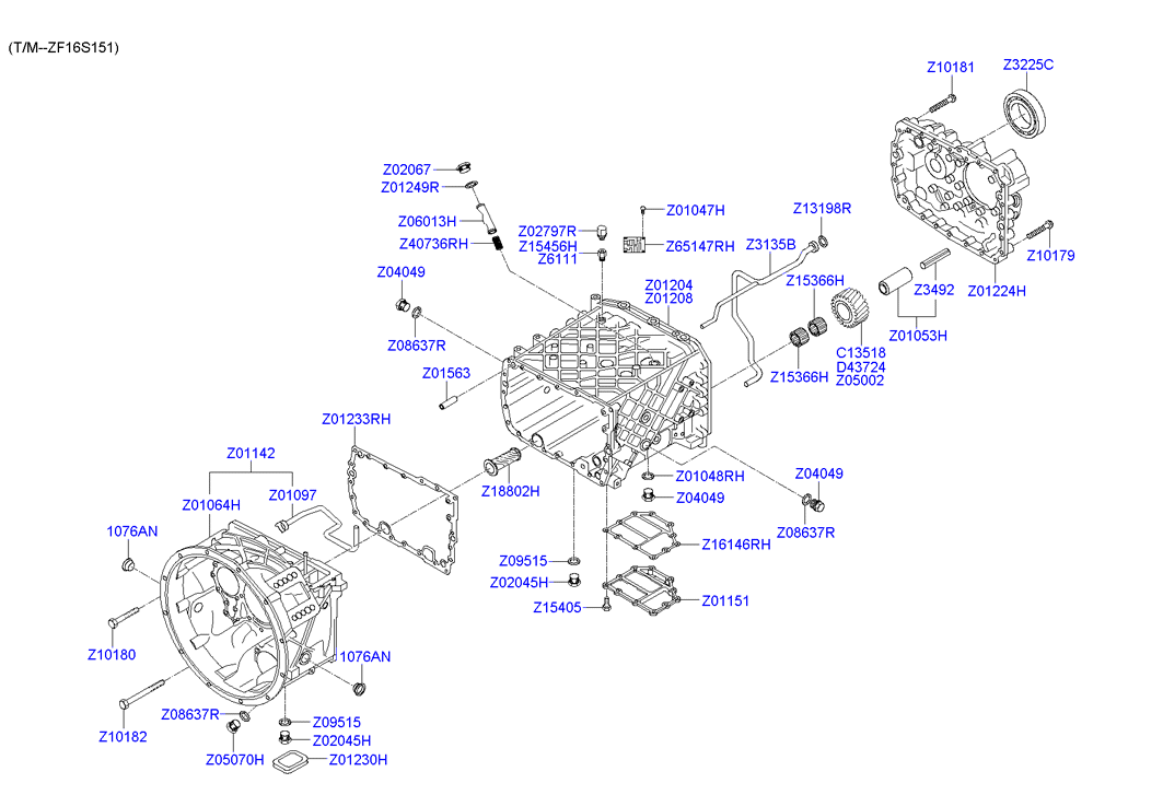 PROPELLER SHAFT (TANDEM)