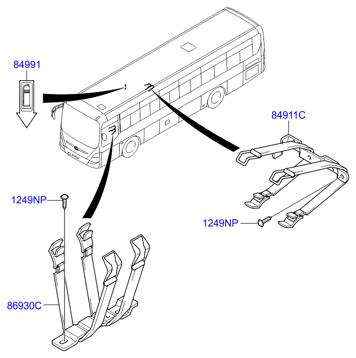 BELT - FRONT SEAT