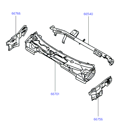 PANEL - REAR DOOR