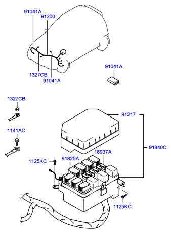 A/C EVAPORATOR