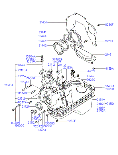 ALTERNATOR SUPPORT & MOUNTING