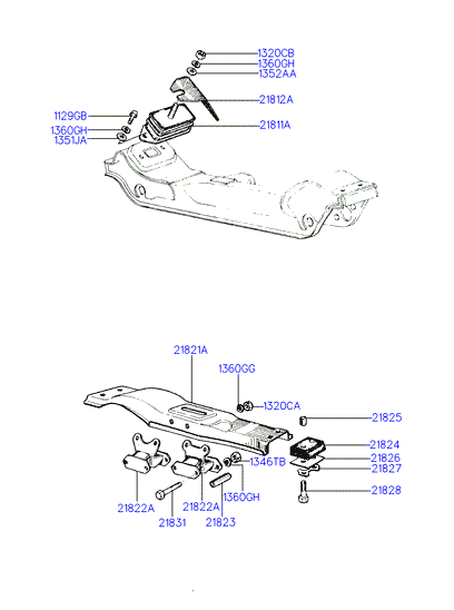 ALTERNATOR SUPPORT & MOUNTING