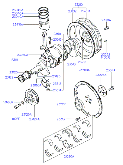 ALTERNATOR SUPPORT & MOUNTING