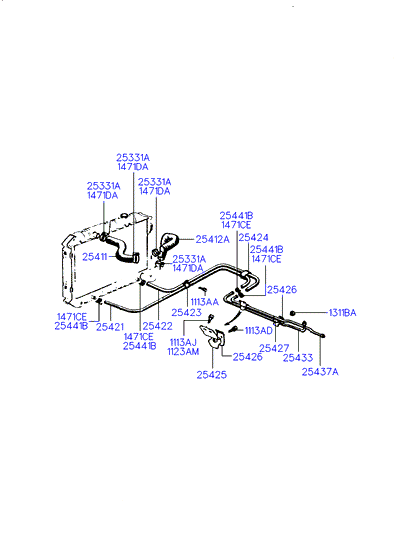 ALTERNATOR SUPPORT & MOUNTING