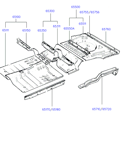 PANEL & FRAME ASSY - DOOR