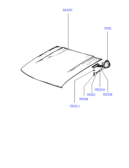 PANEL & FRAME ASSY - DOOR