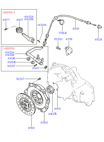 DRIVE SHAFT (-93MY)