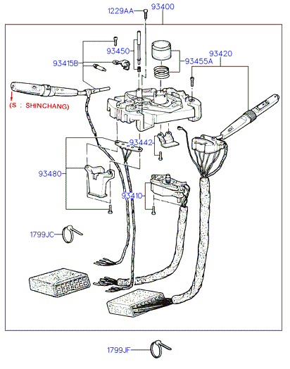 A/C SYSTEM - EVAPORATOR (-92MY)