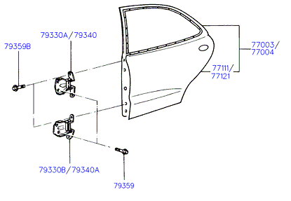 PANEL - REAR DOOR