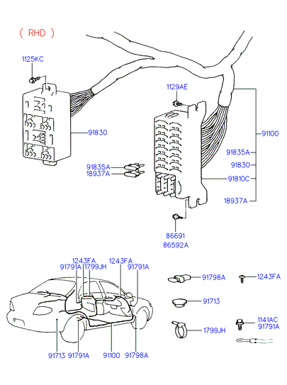 A/C SYSTEM - EVAPORATOR (HCC)