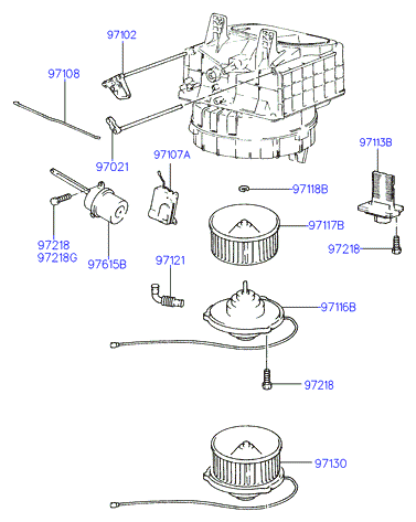 A/C SYSTEM - EVAPORATOR (HCC)