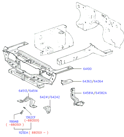 HINGE & SUPPORT