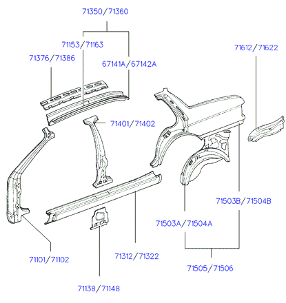 HINGE & SUPPORT