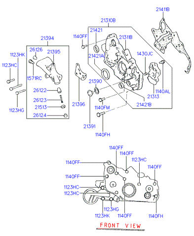 ALTERNATOR SUPPORT & MOUNTING