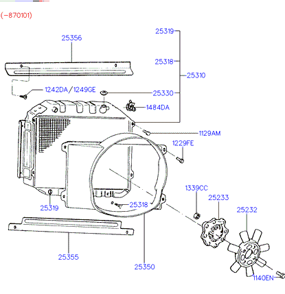 ALTERNATOR SUPPORT & MOUNTING