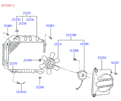 ALTERNATOR SUPPORT & MOUNTING