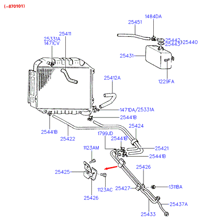 ALTERNATOR SUPPORT & MOUNTING