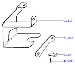 ALTERNATOR SUPPORT & MOUNTING