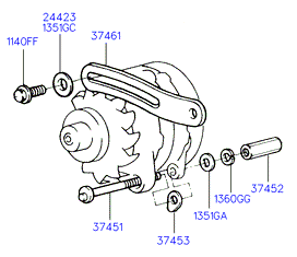 ALTERNATOR SUPPORT & MOUNTING