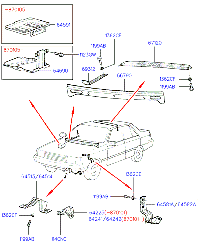 HINGE & SUPPORT