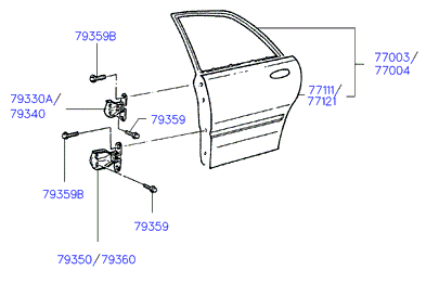 PANEL - REAR DOOR