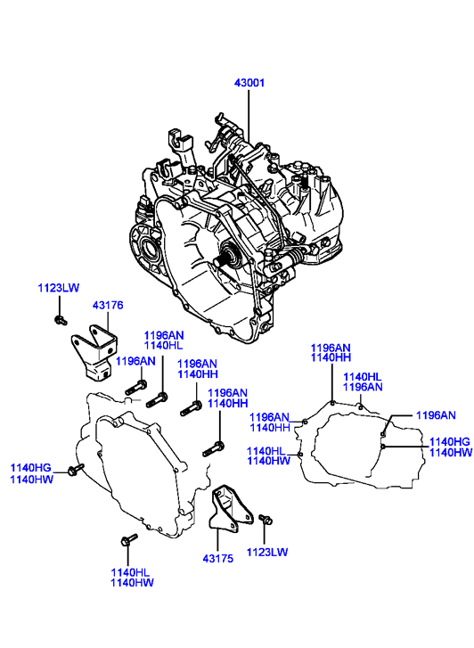 DRIVE SHAFT (I4)