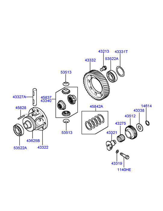 DRIVE SHAFT (I4)