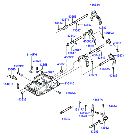 PROPELLER SHAFT (FRONT)