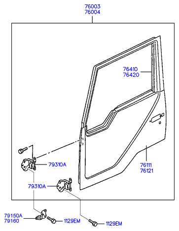 PANEL - FRONT DOOR