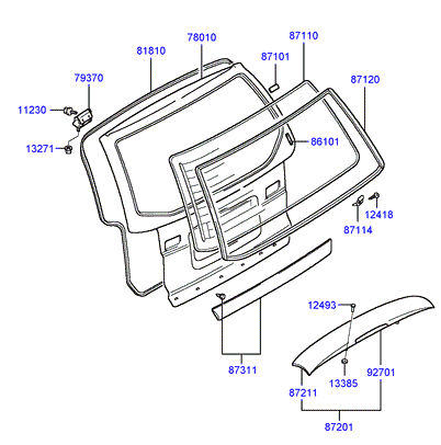 LID & LOCK - FUEL FILLER