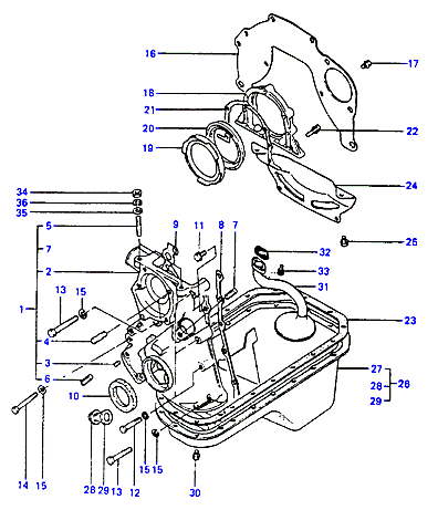 ALTERNATOR SUPPORT & MOUNTING