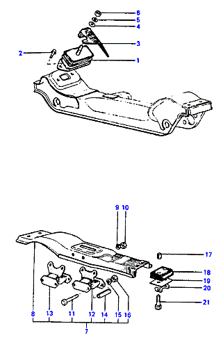 ALTERNATOR SUPPORT & MOUNTING