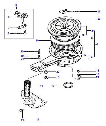 ALTERNATOR SUPPORT & MOUNTING