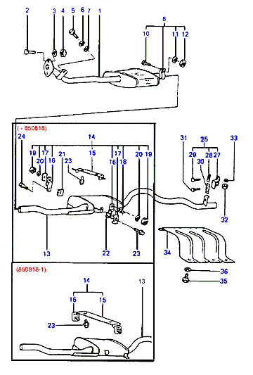 ALTERNATOR SUPPORT & MOUNTING