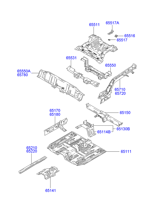 PANEL - REAR DOOR