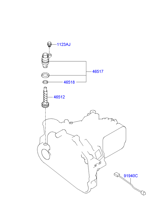 DRIVE SHAFT (2WD)