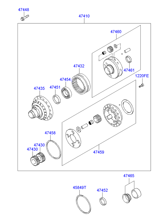 DRIVE SHAFT (2WD)