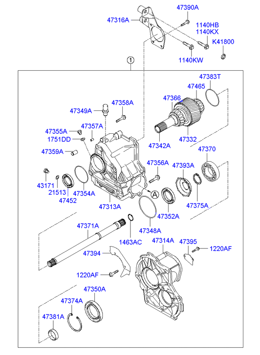 DRIVE SHAFT - FRONT