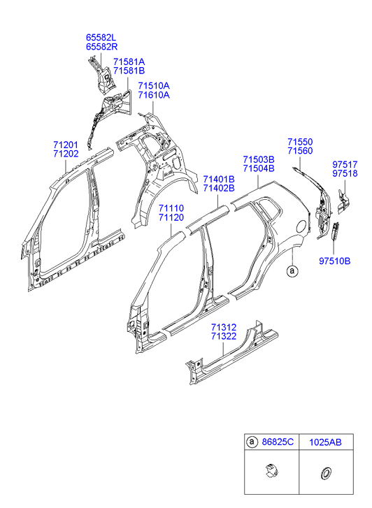 PANEL - REAR DOOR