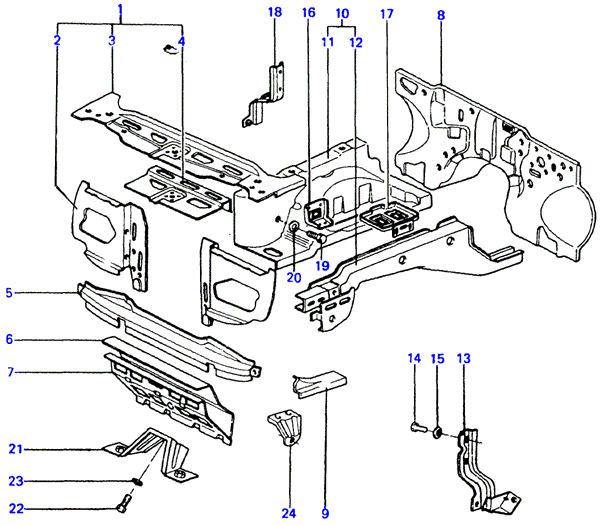 HINGE & SUPPORT