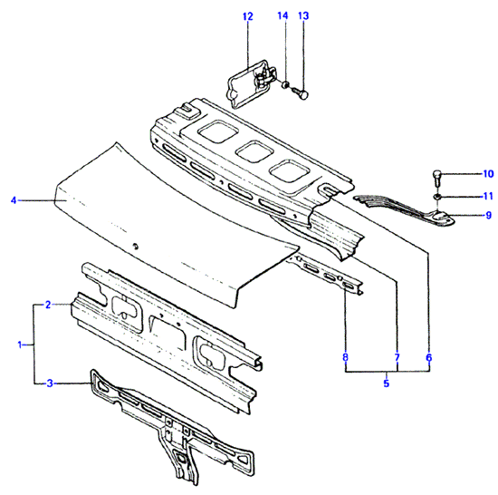 HINGE & SUPPORT