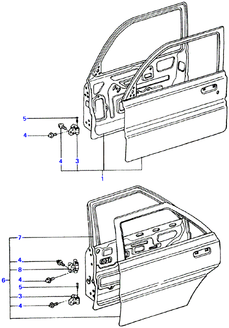 HINGE & SUPPORT