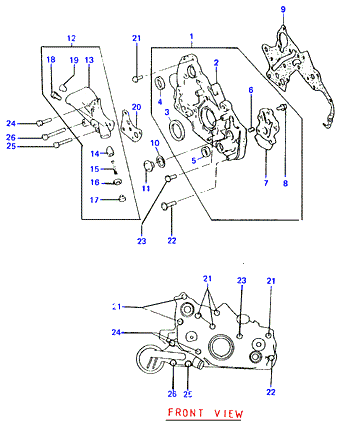 ALTERNATOR SUPPORT & MOUNTING