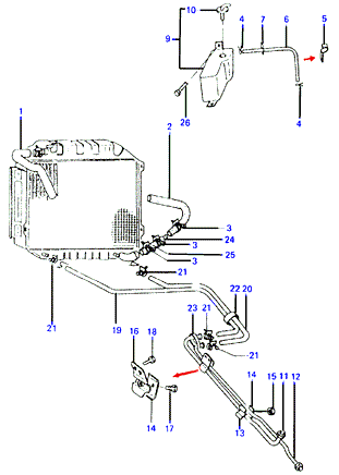 ALTERNATOR SUPPORT & MOUNTING