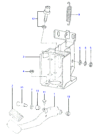 ALTERNATOR SUPPORT & MOUNTING